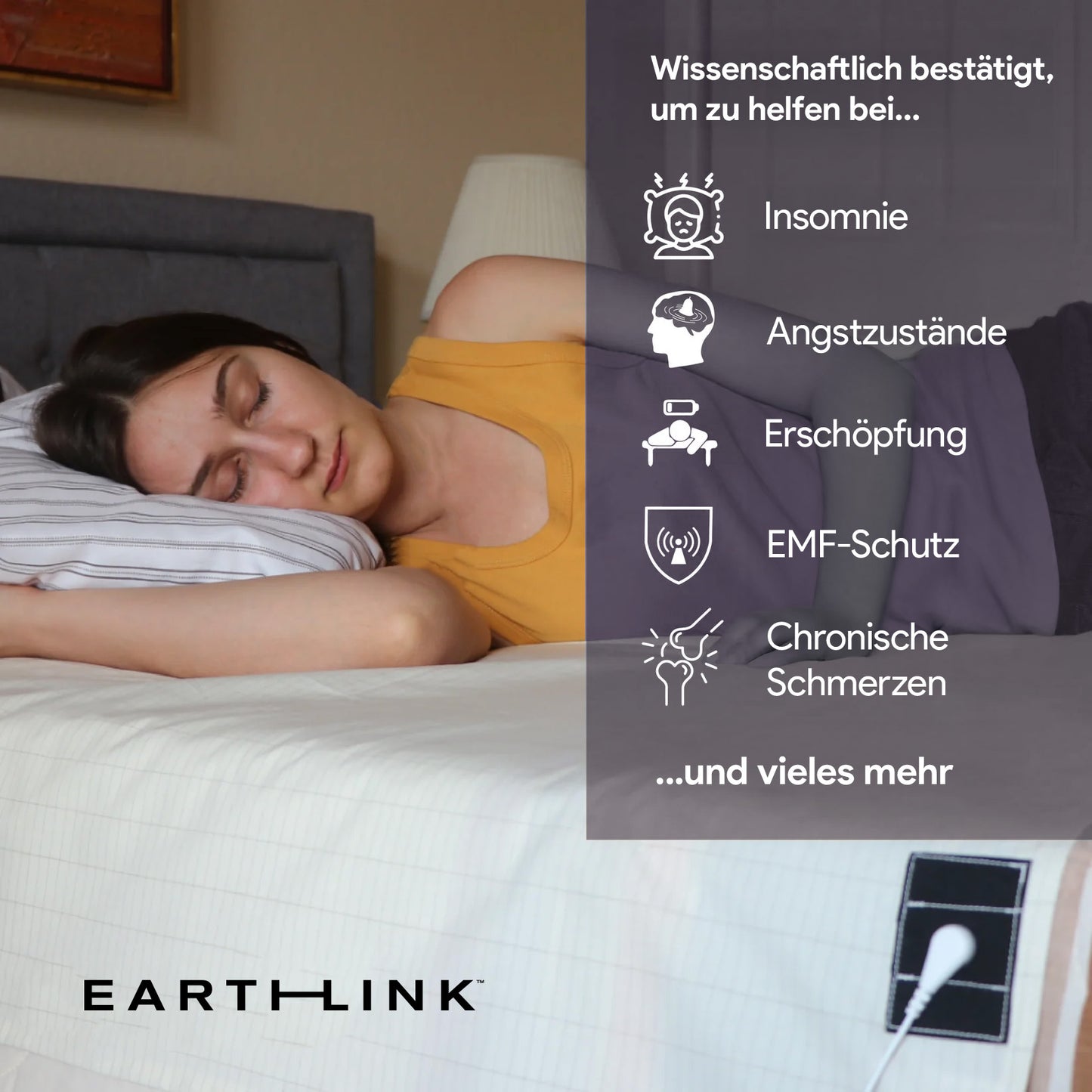 Earthlink™ Erdungs-Bettlaken